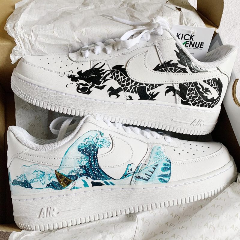 Great Wave x Drogon Air Force 1 Custom