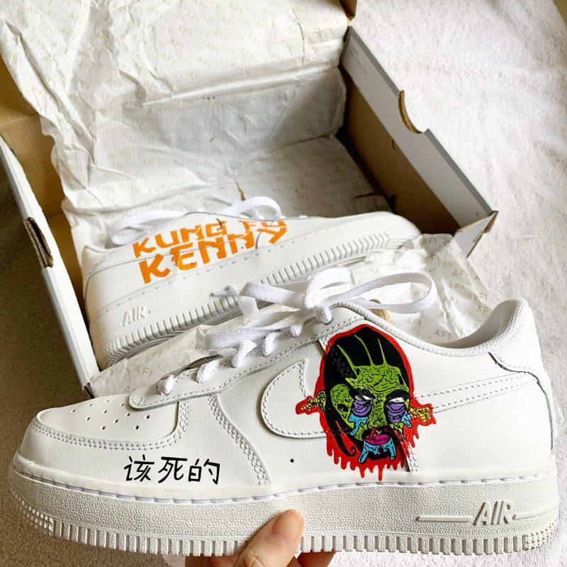 Kendrick Lamar Air Force 1 Custom - Image 2