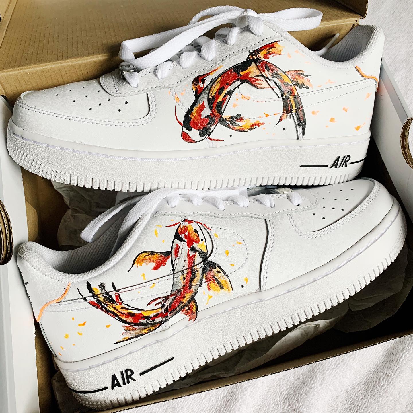 Koi Fish Air Force 1 Custom