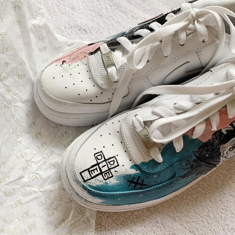 Lil Peep Grunge Air Force 1 Custom - Image 2