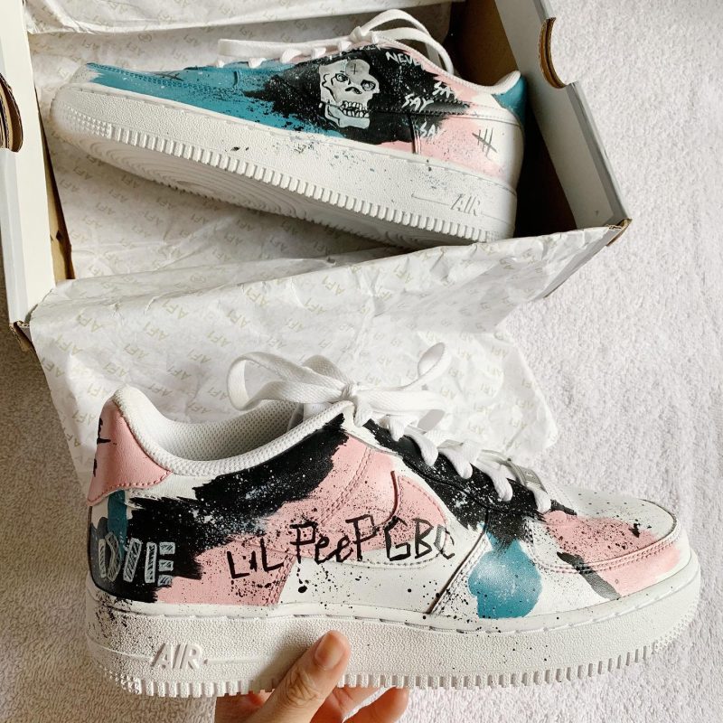 Lil Peep Grunge Air Force 1 Custom - Image 5