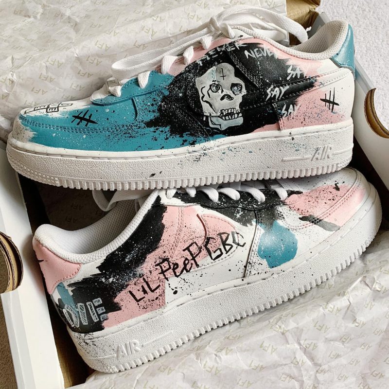 Lil Peep Grunge Air Force 1 Custom