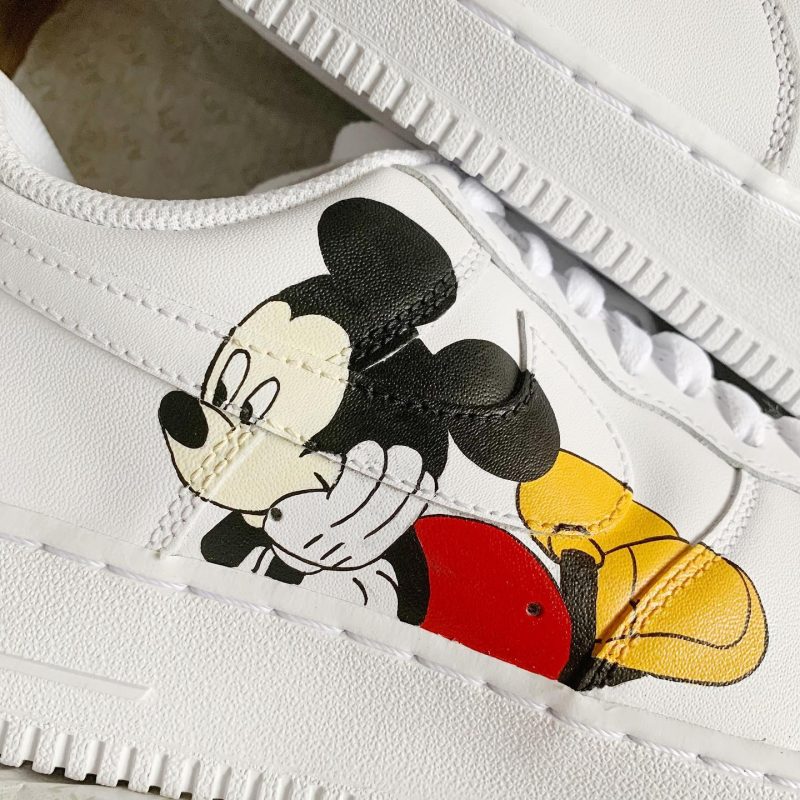 Mickey x Goofy Air Force 1 Custom - Disney - Image 2