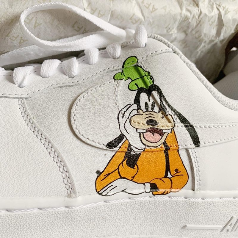 Mickey x Goofy Air Force 1 Custom - Disney - Image 3