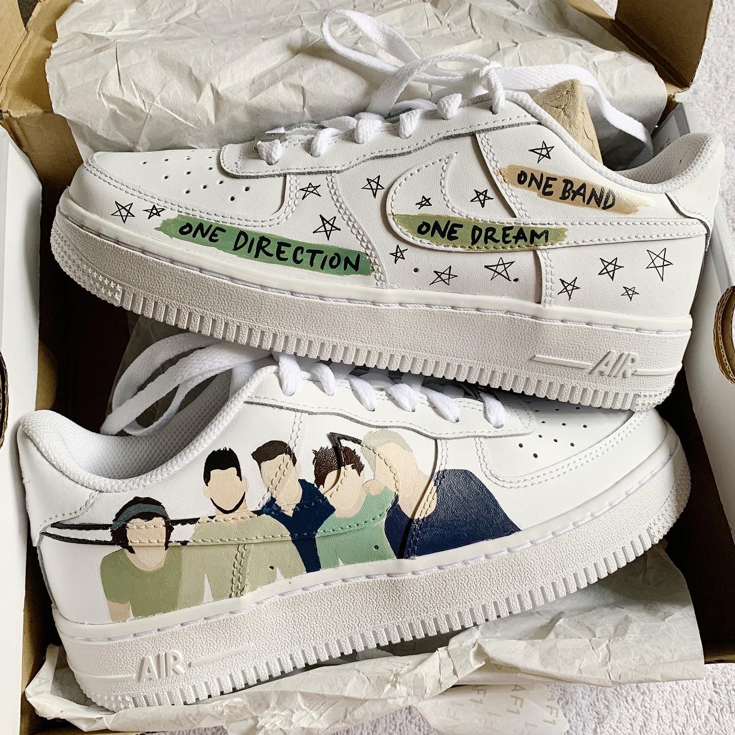 One Direction Air Force 1 Custom