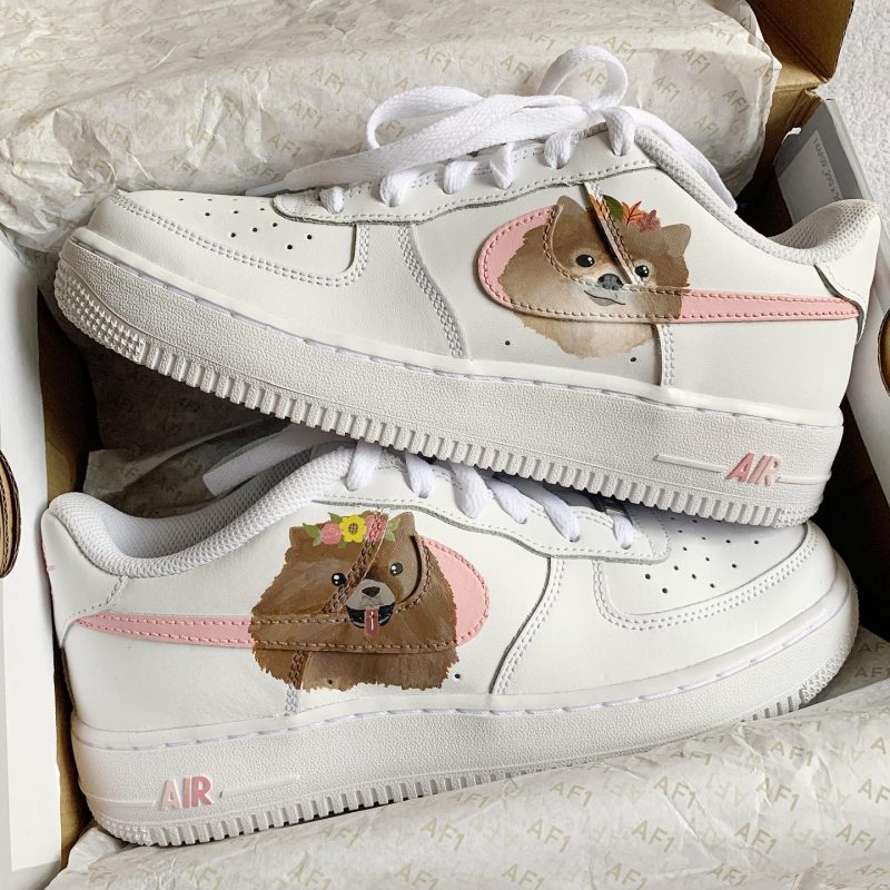 Pet Portrait Air Force 1 Custom