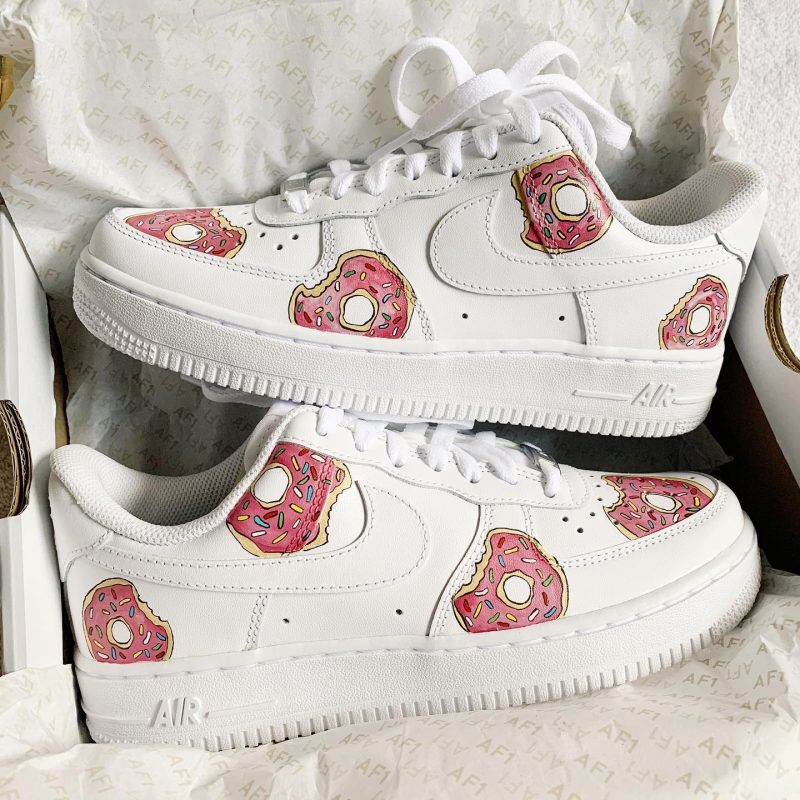 Simpson Donuts Air Force 1 Custom