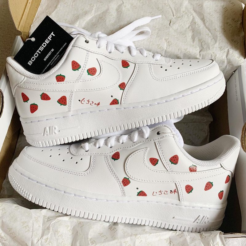 Strawberry Air Force 1 Custom