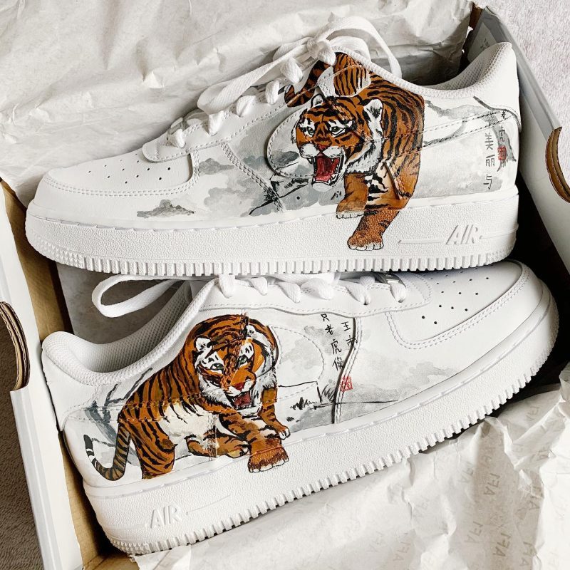 Tiger Air Force 1 Custom