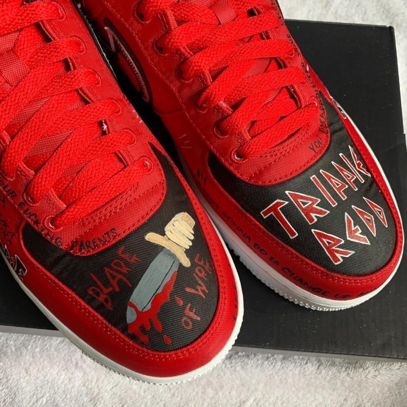 Trippie Redd Air Force 1 Custom - Image 2