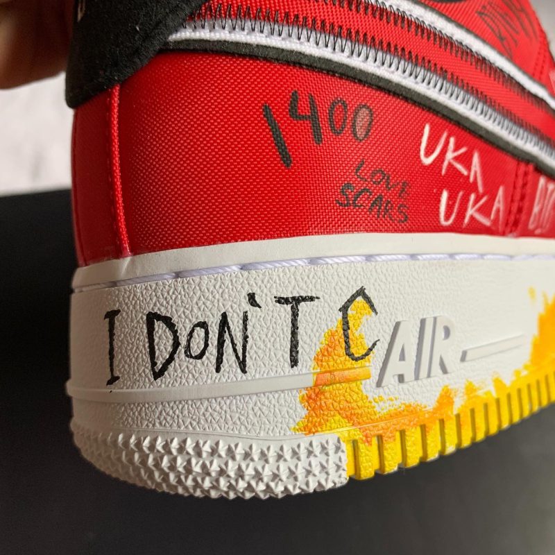 Trippie Redd Air Force 1 Custom - Image 4