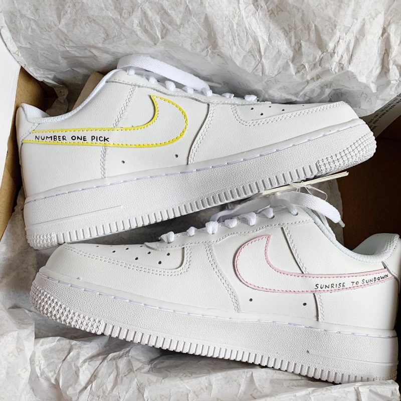Wholsome Kermit x Lipton Kermit Air Force 1 Custom - Image 5