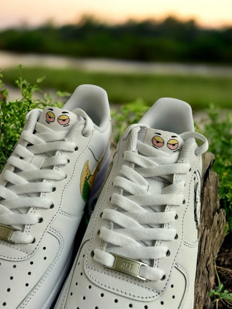 420 Smoke Air Force 1 Custom - Image 3
