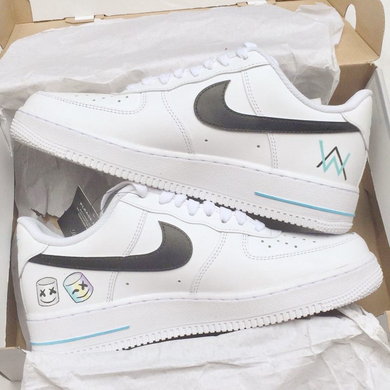 Alan Walker x Marshmello Air Force 1 Custom - Image 2