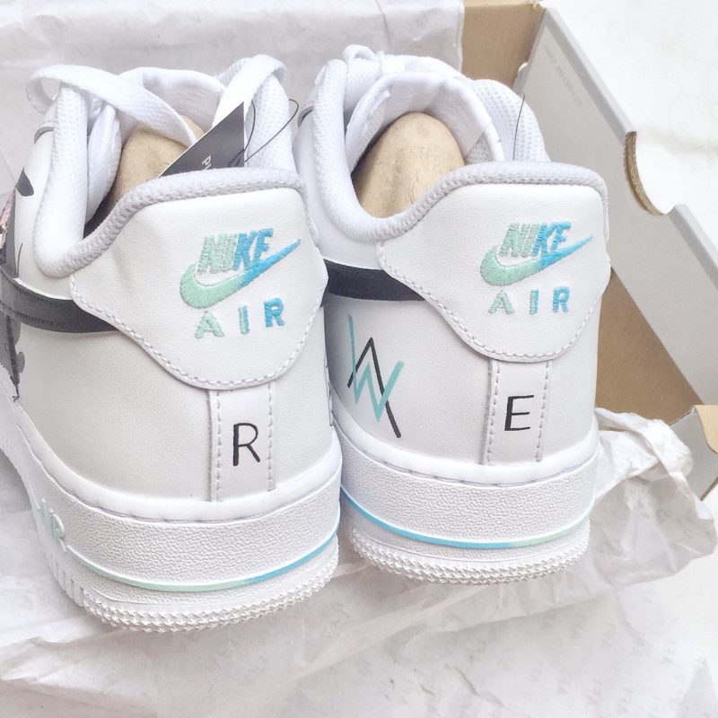 Alan Walker x Marshmello Air Force 1 Custom - Image 3