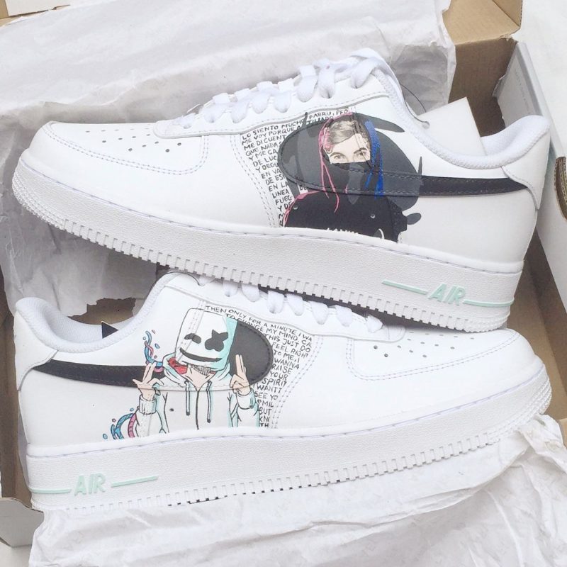 Alan Walker x Marshmello Air Force 1 Custom