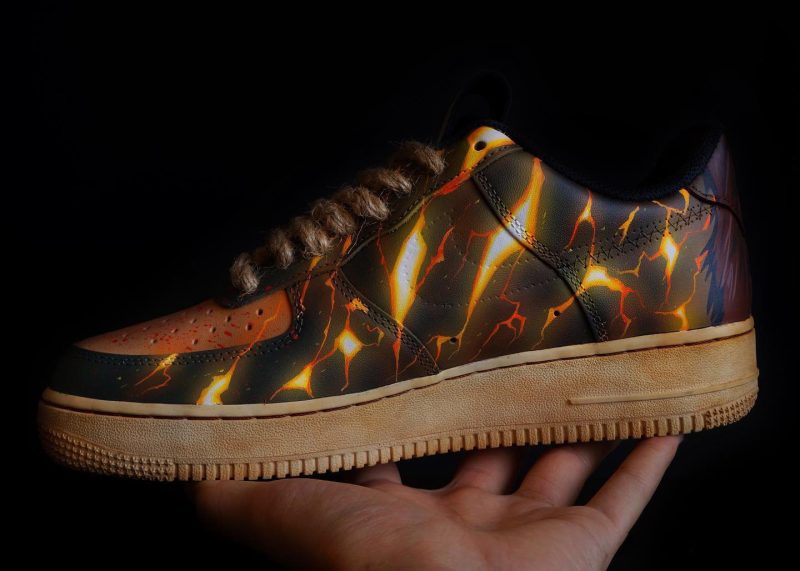 Attack on Titan - Eren x Levi Air Force 1 Custom - Image 6