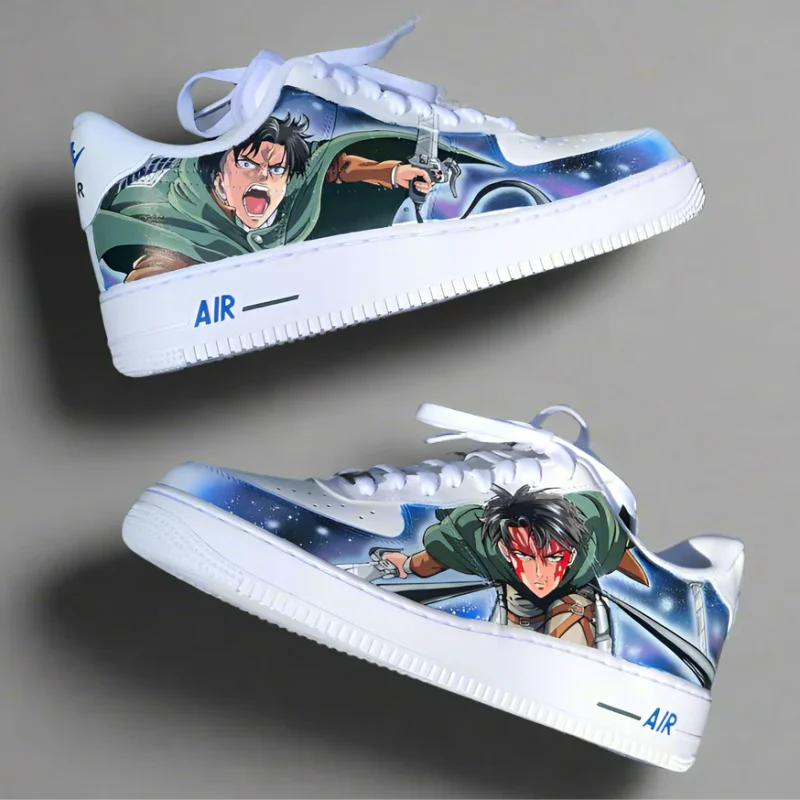 Attack on Titan - Levi Air Force 1 Custom