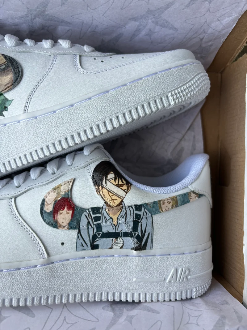 Attack on Titan - Levi Air Force 1 Custom - Image 4