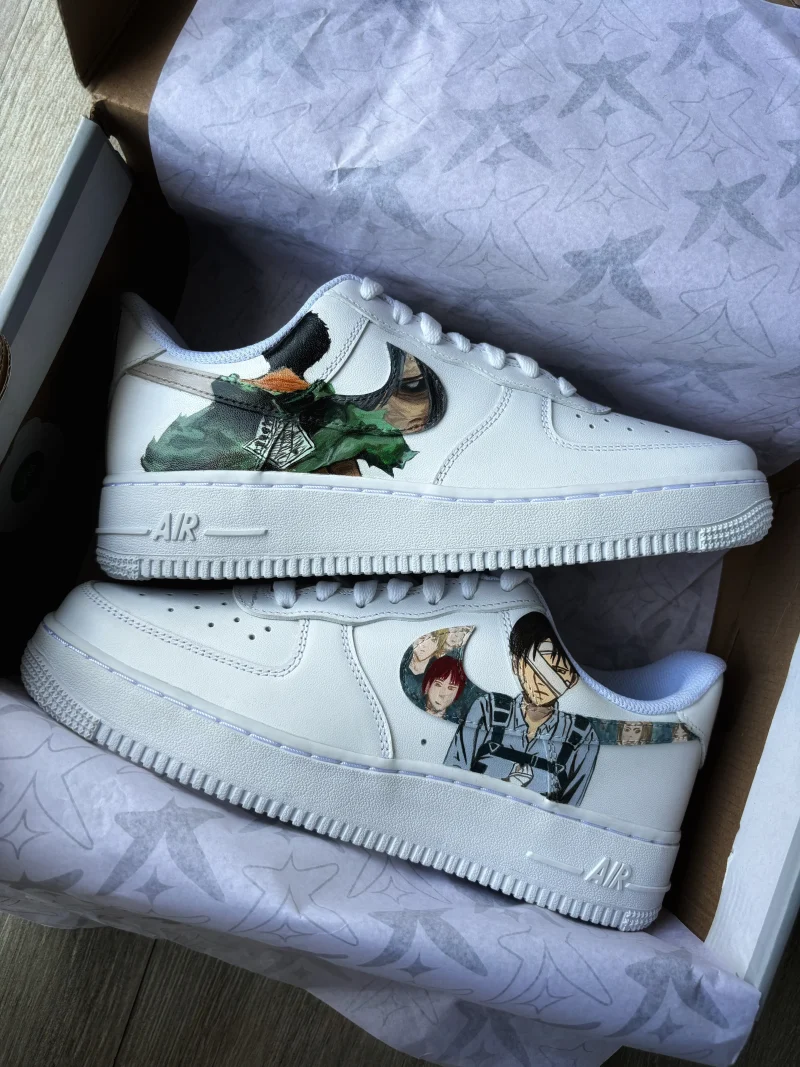 Attack on Titan - Levi Air Force 1 Custom - Image 5