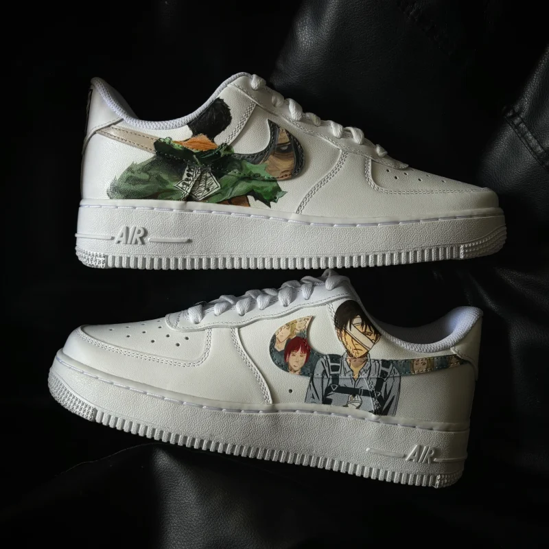Attack on Titan - Levi Air Force 1 Custom