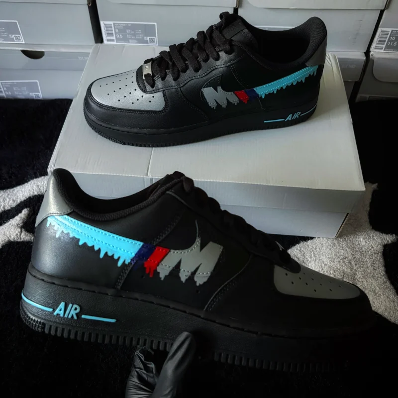 BMW Drip Air Force 1 Custom - Image 3