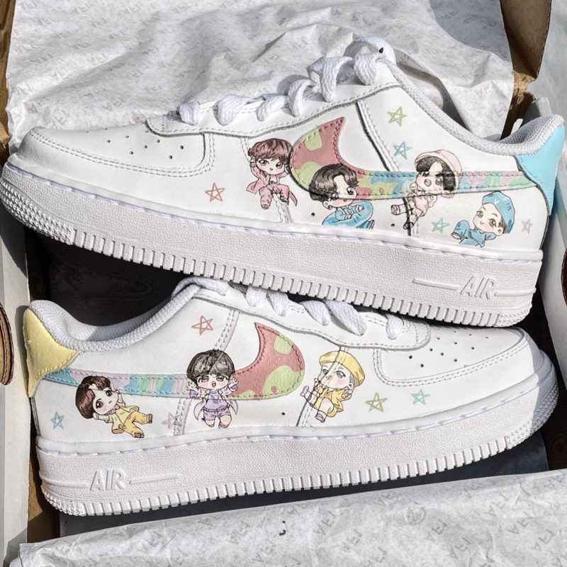 BTS Air Force 1 Custom