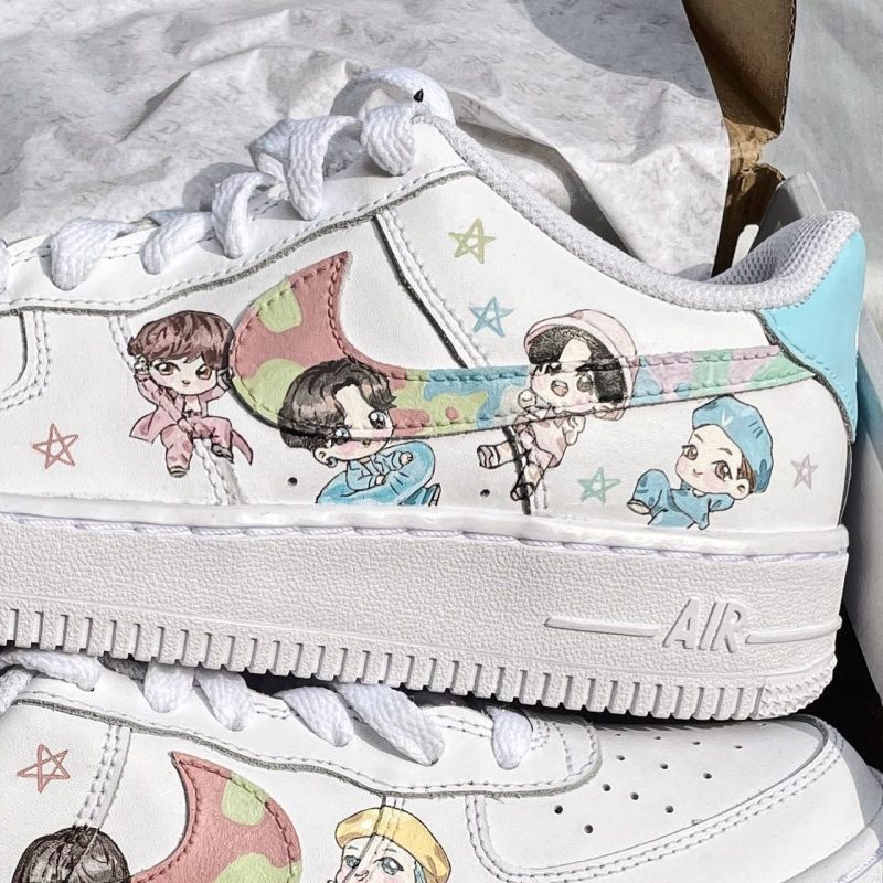 BTS Air Force 1 Custom - Image 3