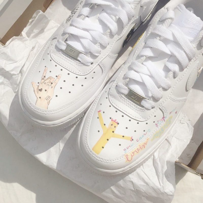 BTS Air Force 1 Custom - Image 3