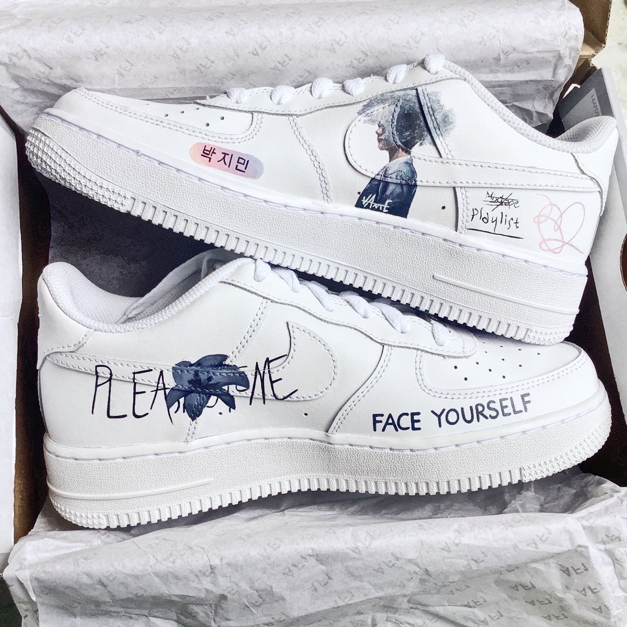 BTS Air Force 1 Custom