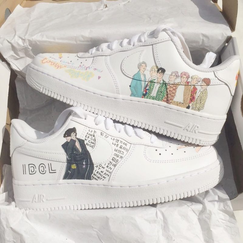 BTS Air Force 1 Custom