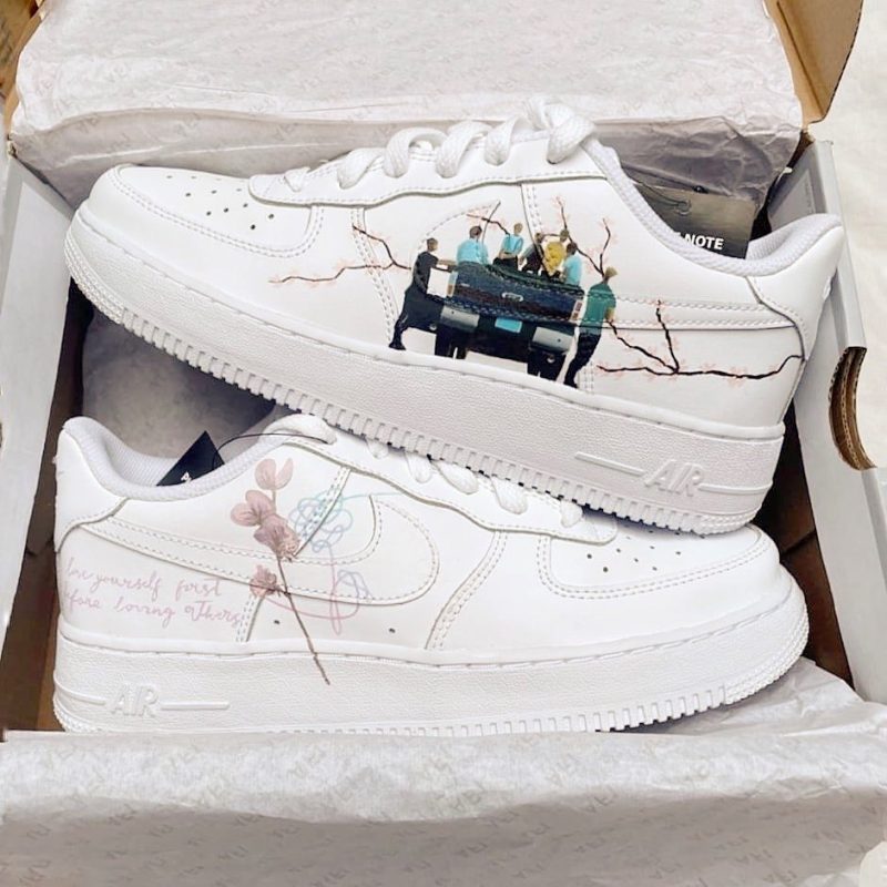 BTS Air Force 1 Custom