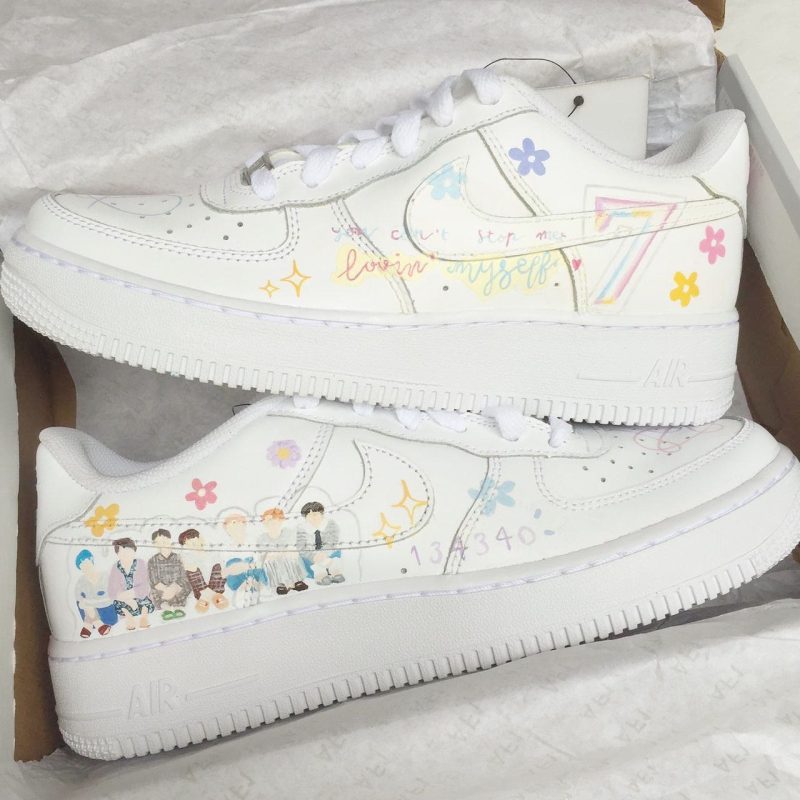 BTS Air Force 1 Custom