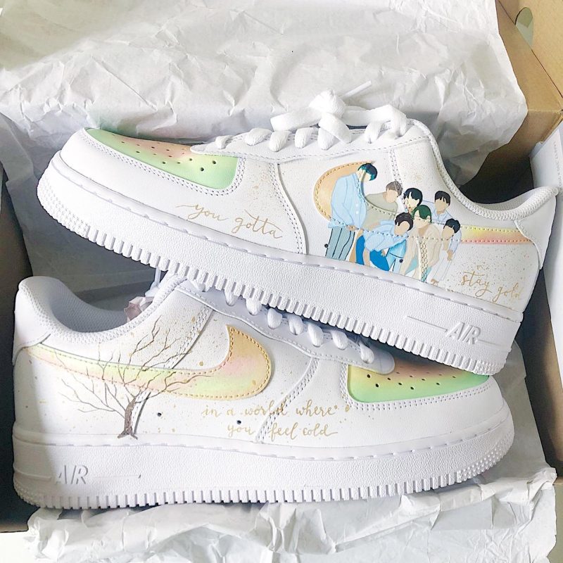BTS Air Force 1 Custom