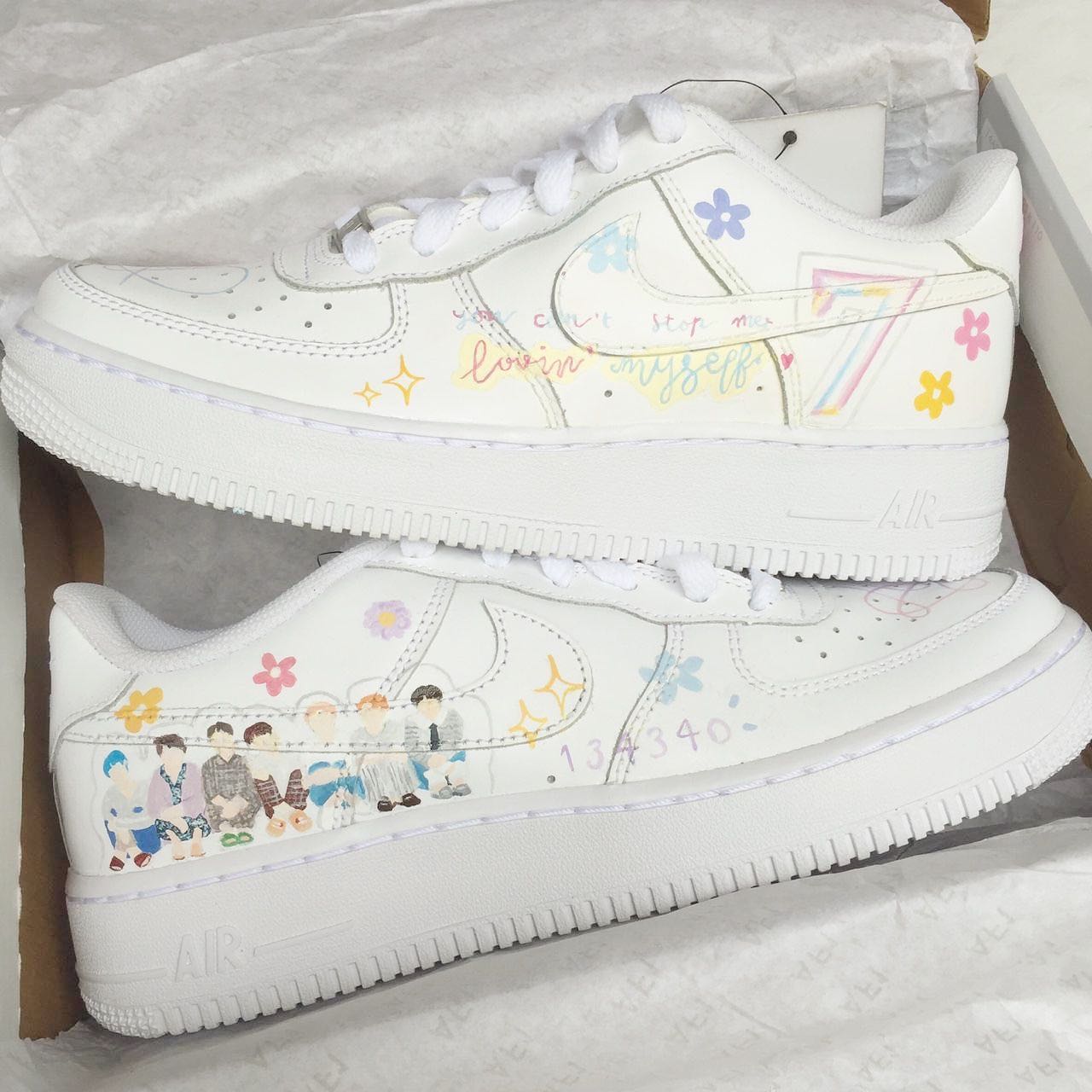 BTS Air Force 1 Custom