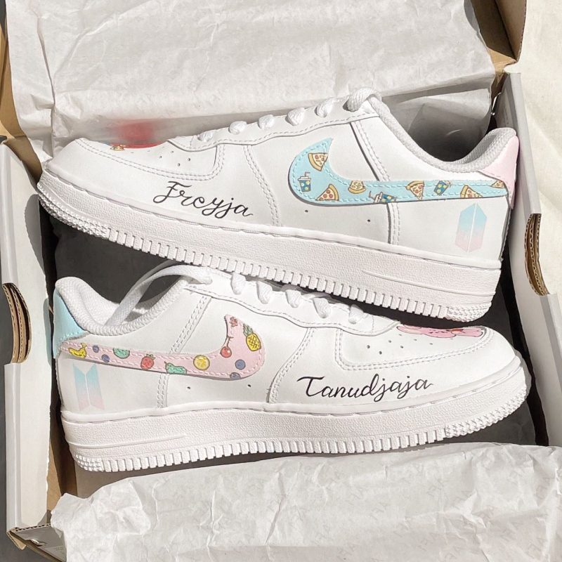BTS Dynamite Air Force 1 Custom - Image 2