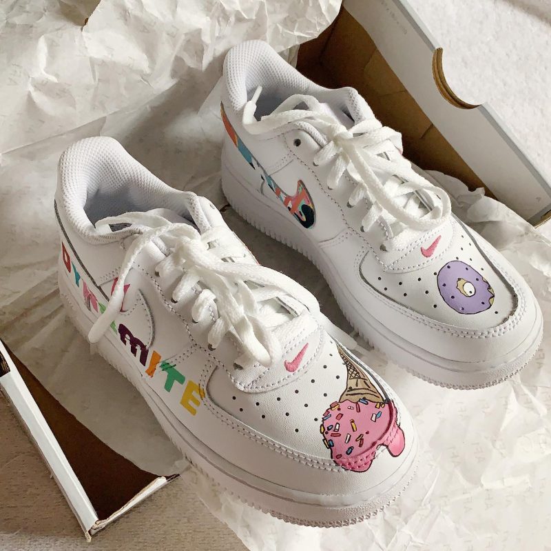 BTS Dynamite Air Force 1 Custom - Image 5