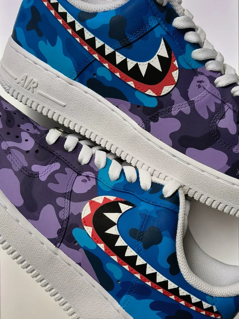 Bape Air Force 1 Custom - Image 2