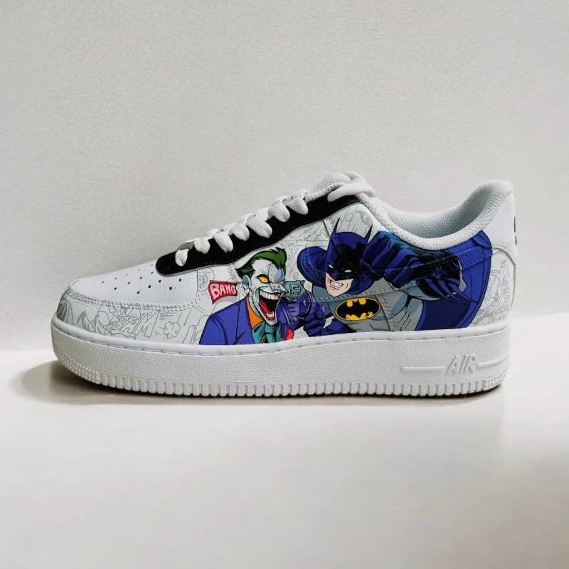 Batman x Joker Animated Air Force 1 Custom