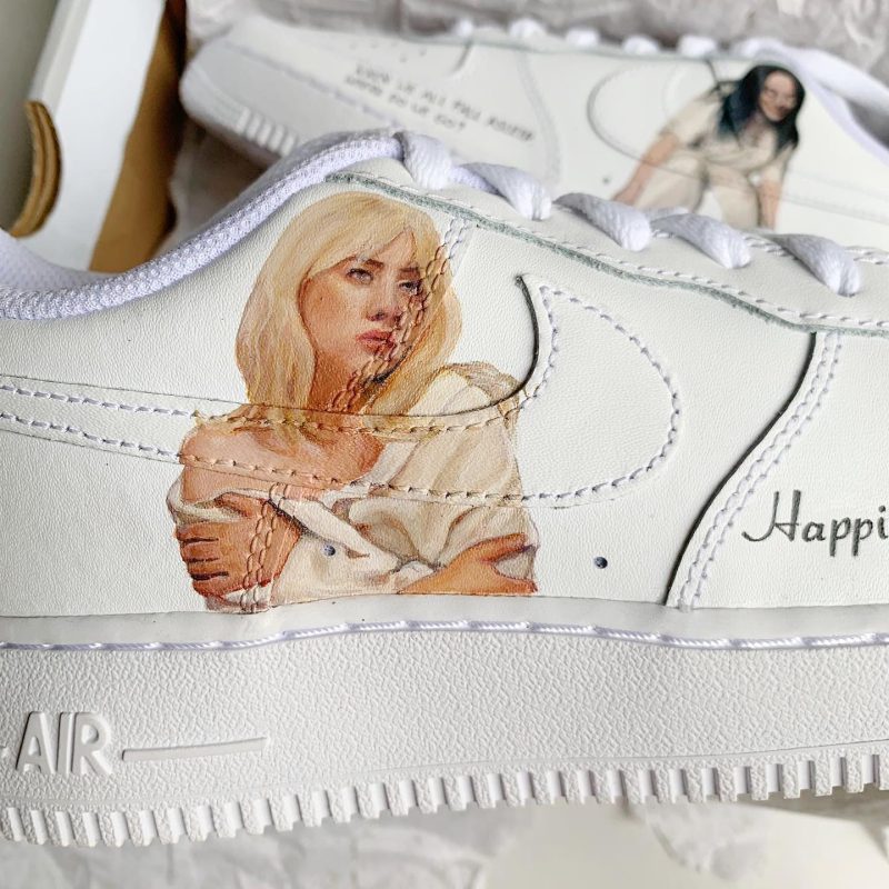 Billie Eilish Air Force 1 Custom - Image 2