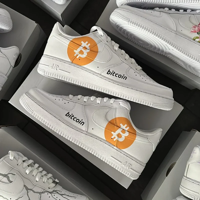 Bitcoin Crypto Air Force 1 Custom