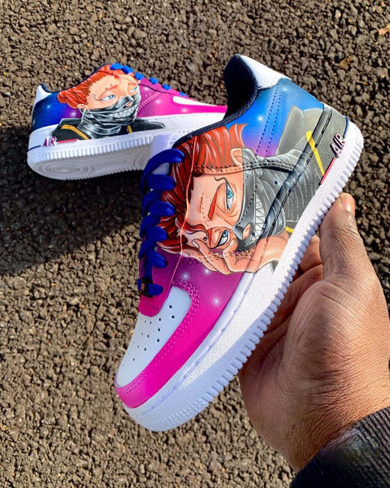 Black Clover - Zora Air Force 1 Custom - Image 3
