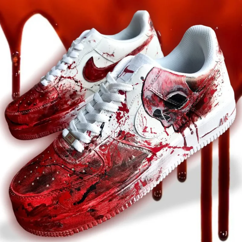 Bloody Halloween Air Force 1 Custom