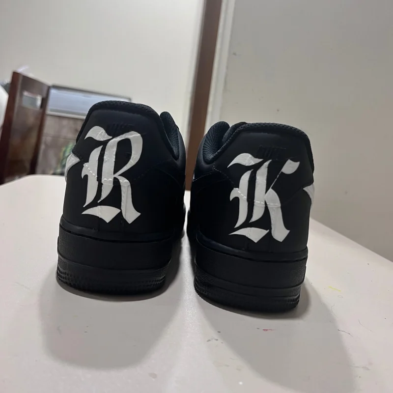Broken Swoosh Air Force 1 Custom - Image 3