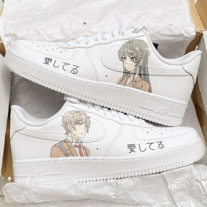 Bunny Girl - Sakuta & Mai Air Force 1 Custom