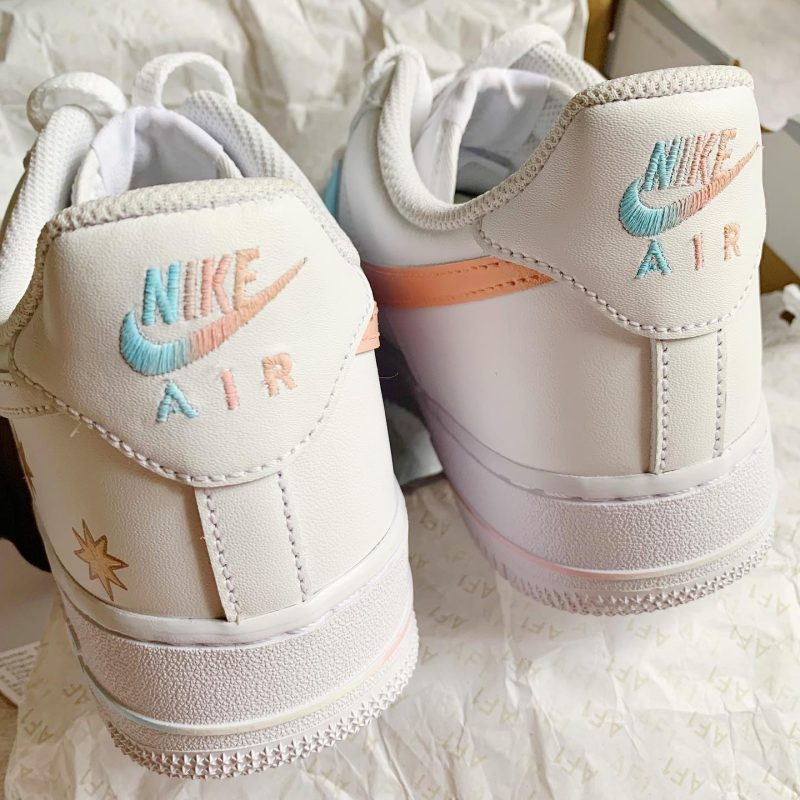 Butterfly Reflective Air Force 1 Custom - Image 2