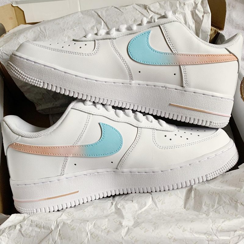 Butterfly Reflective Air Force 1 Custom - Image 3