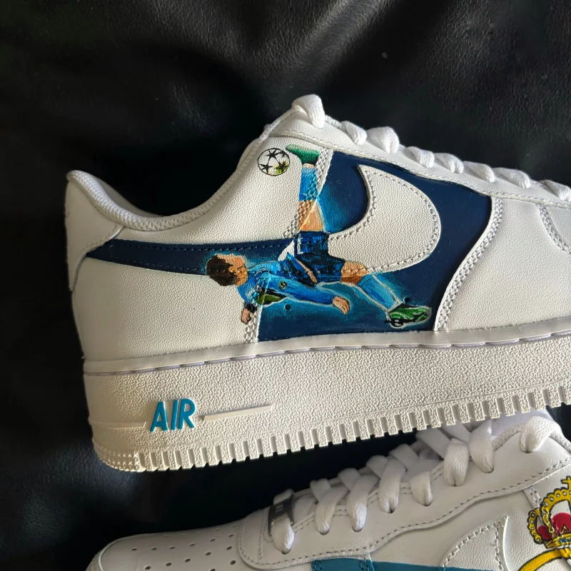 CR7 Ronaldo Air Force 1 Custom - Image 2