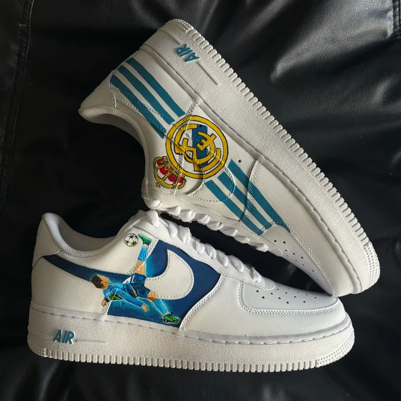 CR7 Ronaldo Air Force 1 Custom - Image 4