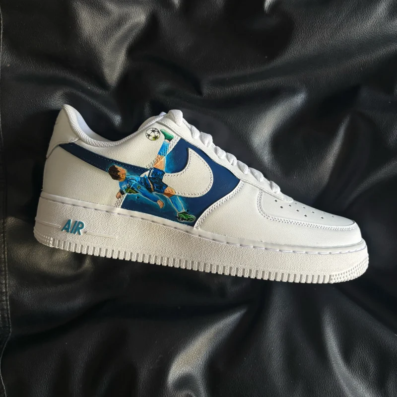 CR7 Ronaldo Air Force 1 Custom - Image 6